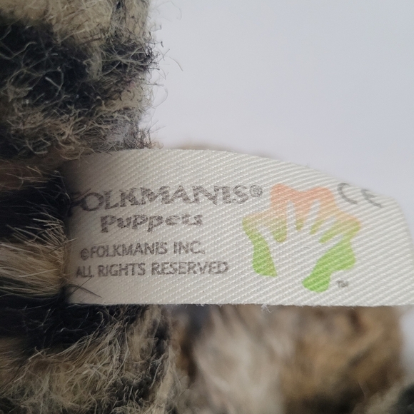 Folkmanis Short Eared Owl Full Body 12" Puppet *Please read description* - Picture 13 of 14